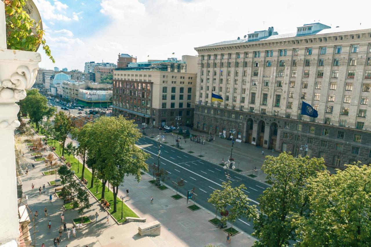 קייב Apartments Rentals Ukraine On Kreshchatik מראה חיצוני תמונה