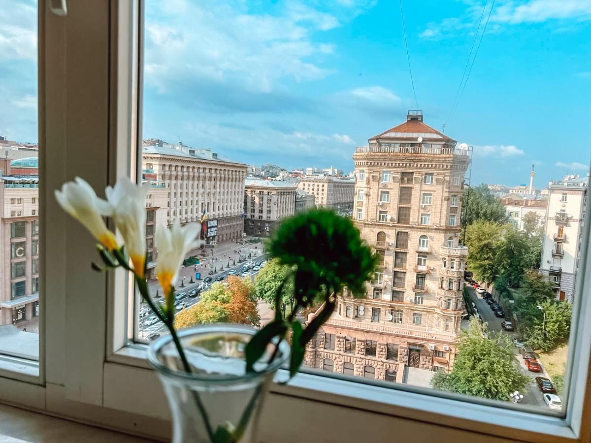 קייב Apartments Rentals Ukraine On Kreshchatik מראה חיצוני תמונה