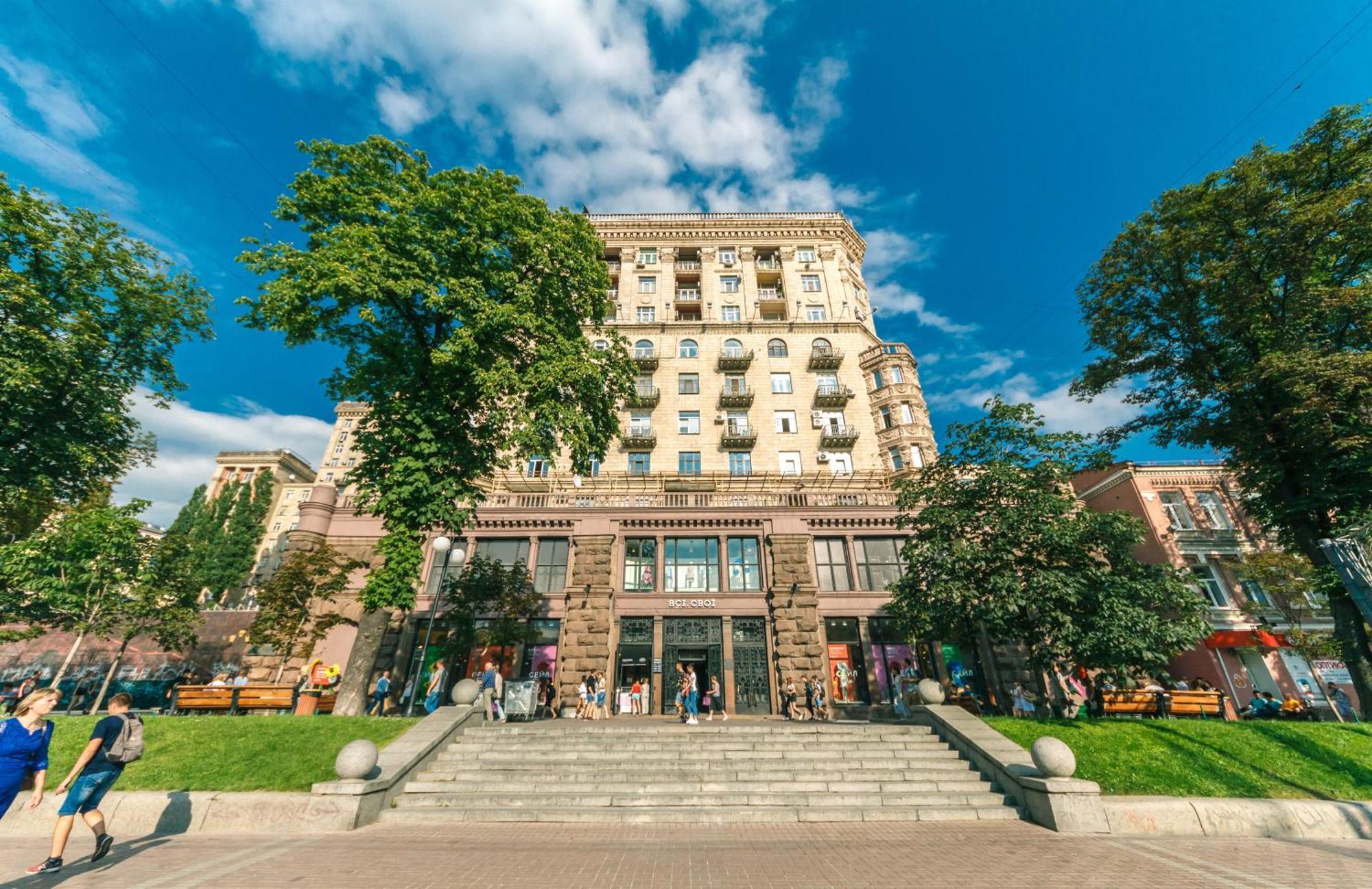 קייב Apartments Rentals Ukraine On Kreshchatik מראה חיצוני תמונה