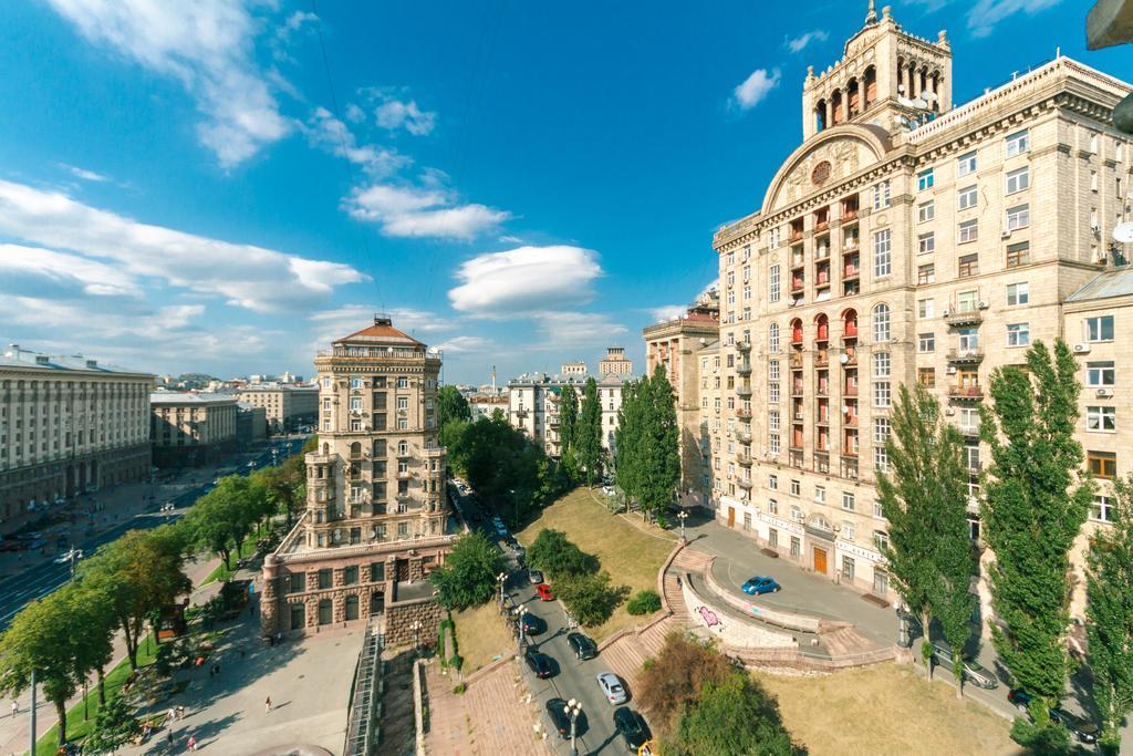 קייב Apartments Rentals Ukraine On Kreshchatik מראה חיצוני תמונה